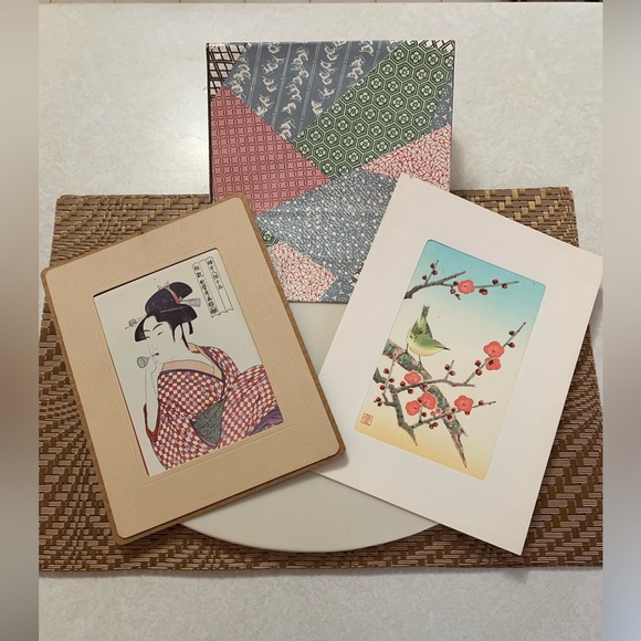 Japanese Prints & Bag - Picture 1 of 4